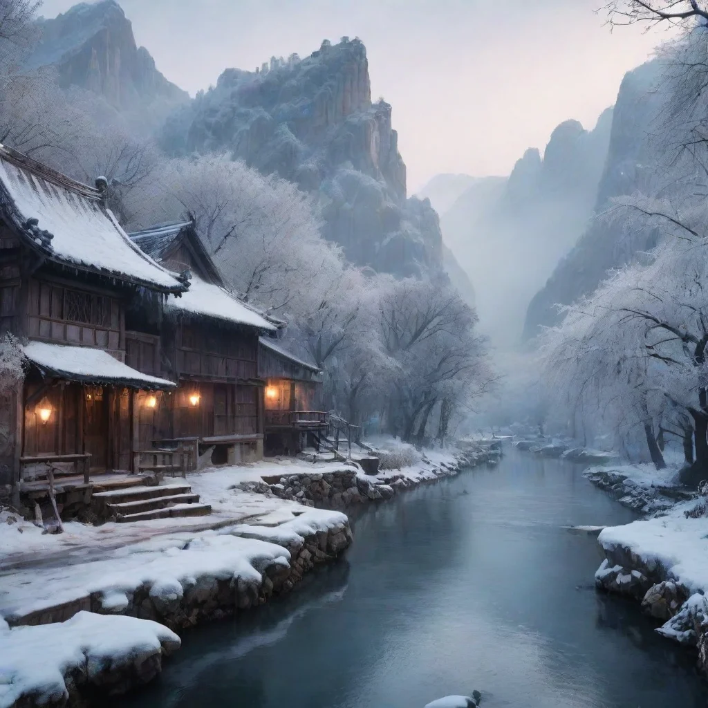 ai Backdrop location scenery amazing wonderful beautiful charming picturesque Cold Ghost can i see