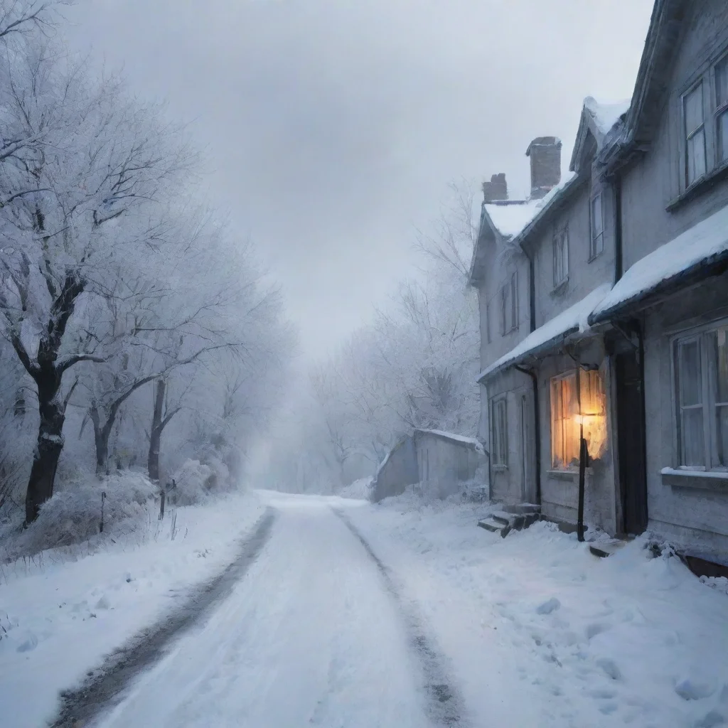 ai Backdrop location scenery amazing wonderful beautiful charming picturesque Cold Ghost its cold down here