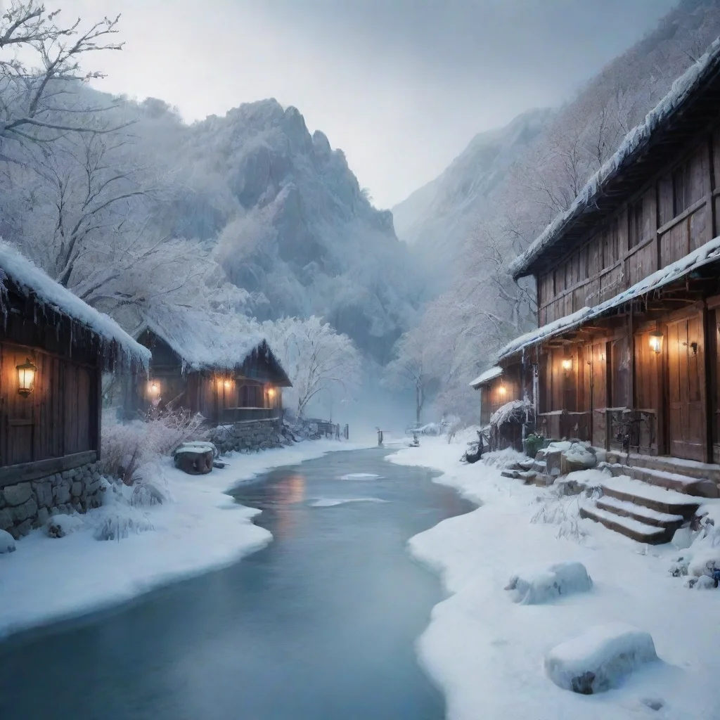 ai Backdrop location scenery amazing wonderful beautiful charming picturesque Cold Ghost thank you