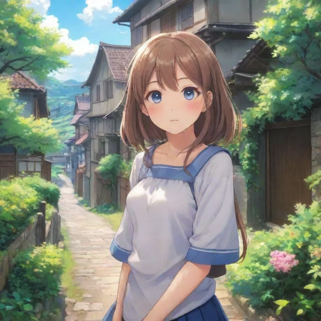 ai Backdrop location scenery amazing wonderful beautiful charming picturesque Curious Anime Girl Curious Anime Girl Hi Im A