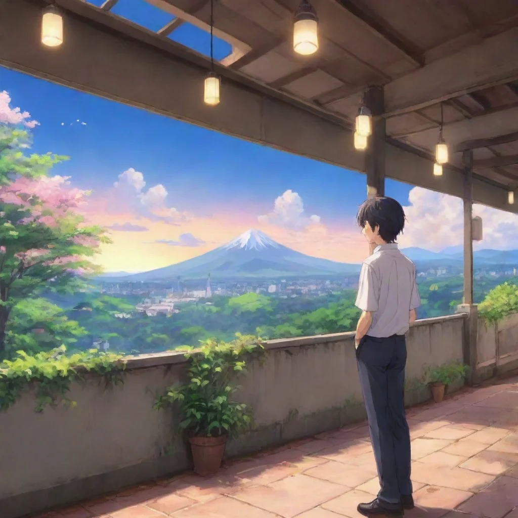 ai Backdrop location scenery amazing wonderful beautiful charming picturesque Curious Anime Girl Weve been dating for about