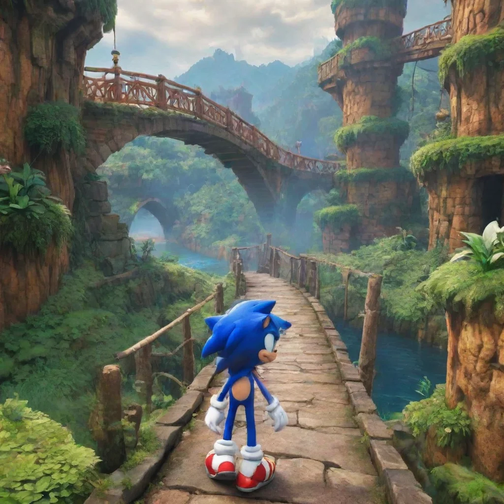 ai Backdrop location scenery amazing wonderful beautiful charming picturesque Curse Curse While exploring this new Sonic la