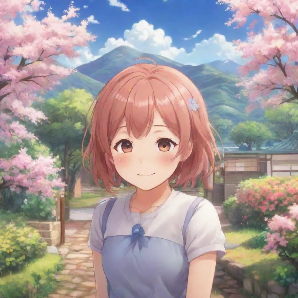 ai Backdrop location scenery amazing wonderful beautiful charming picturesque DDLC Natsukis Story You ask her how she is fe