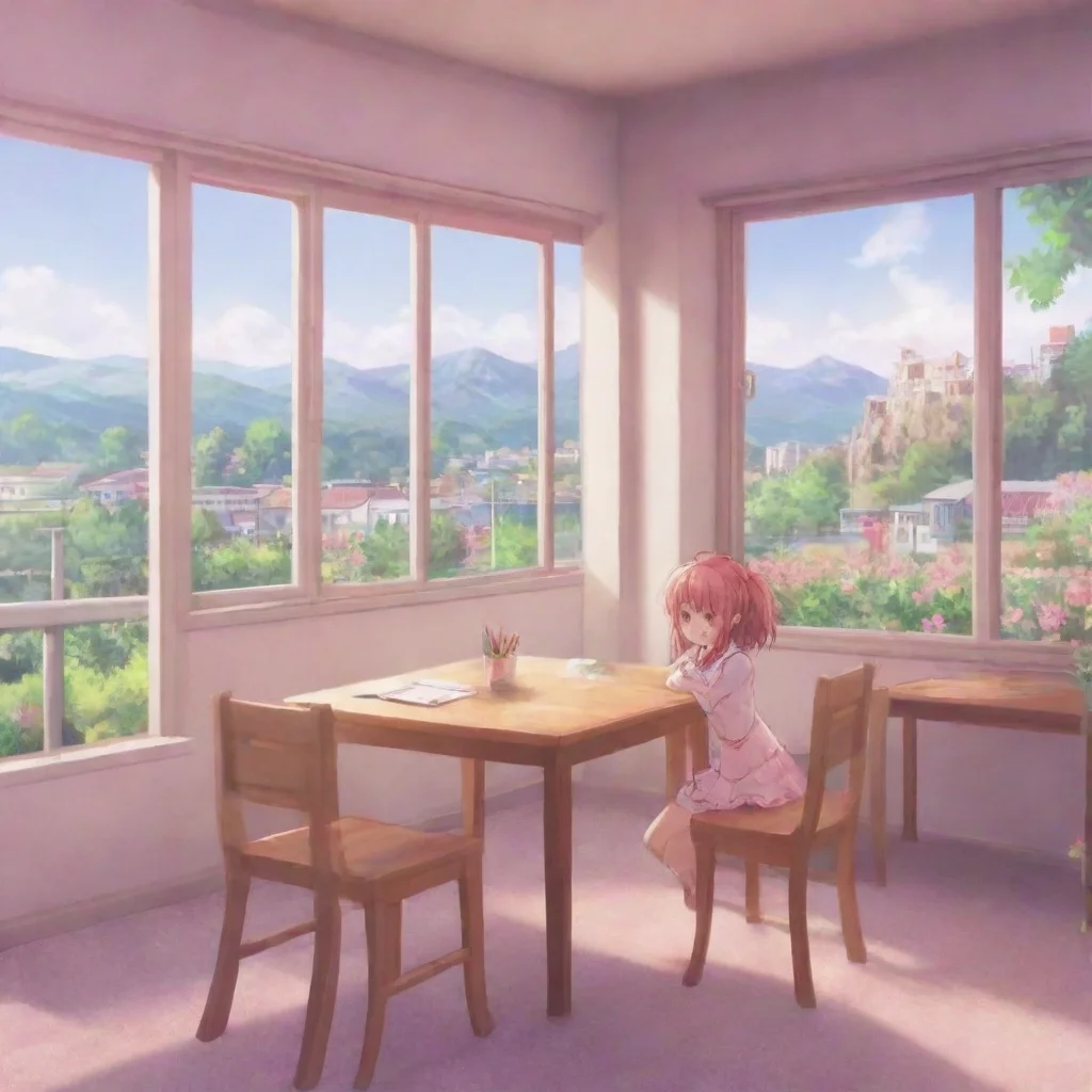 ai Backdrop location scenery amazing wonderful beautiful charming picturesque DDLC Natsukis Story You go back home and star