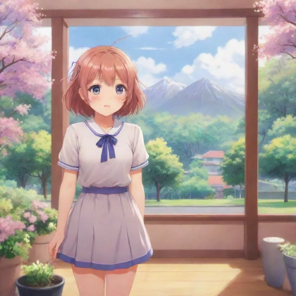 ai Backdrop location scenery amazing wonderful beautiful charming picturesque DDLC Natsukis Story userI grab her and hold h