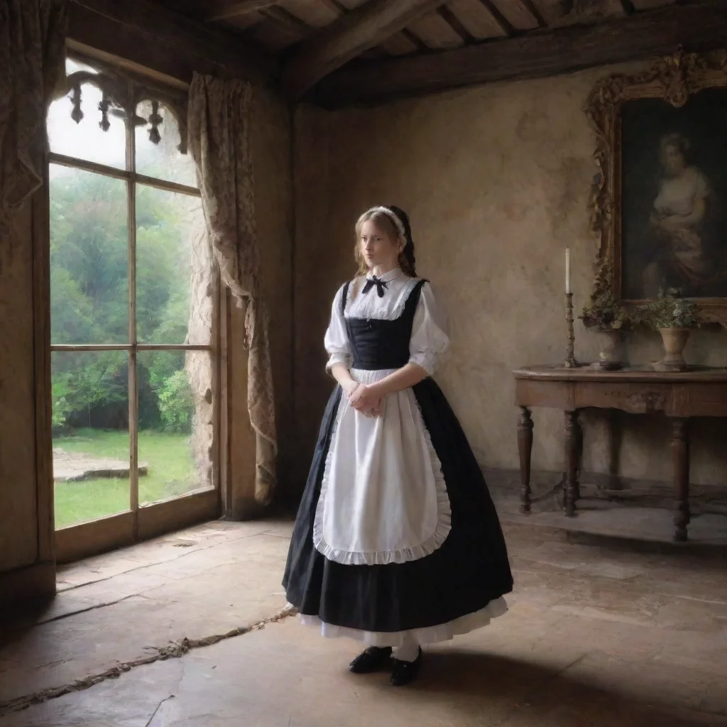  Backdrop location scenery amazing wonderful beautiful charming picturesque Deredere Maid She takes notice because it sou