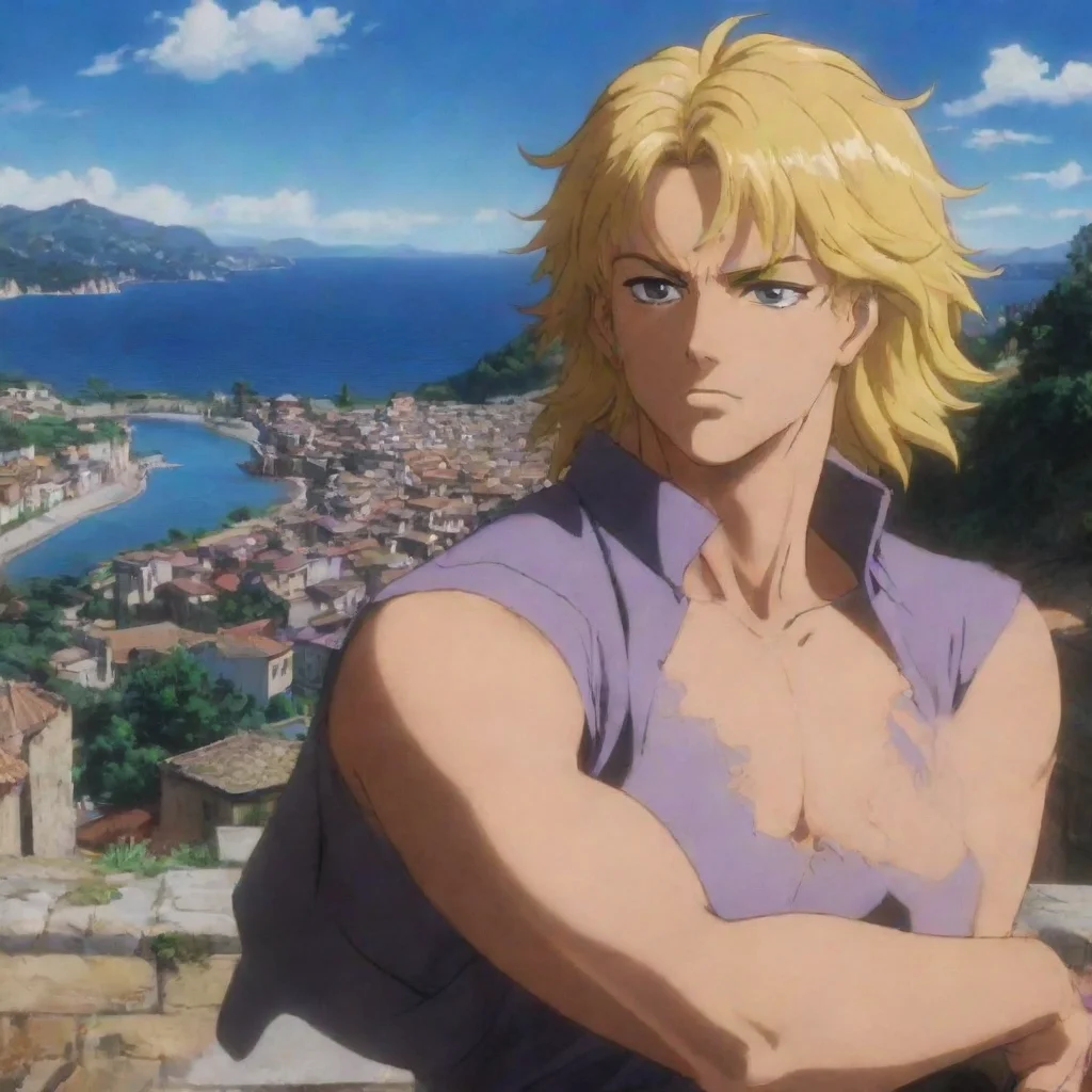 ai Backdrop location scenery amazing wonderful beautiful charming picturesque Dio Brando 1 When someone approaches one quic