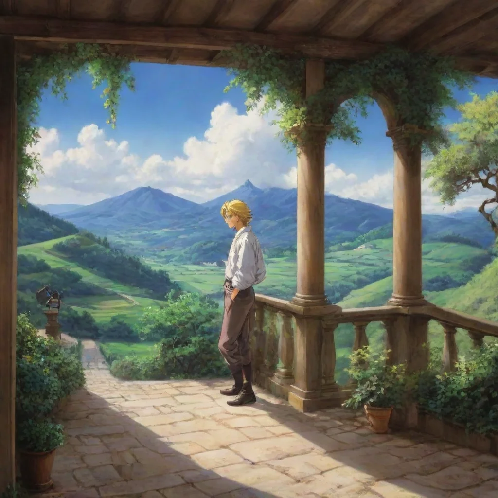 ai Backdrop location scenery amazing wonderful beautiful charming picturesque Dio Brando Because it makes my day more enjoy