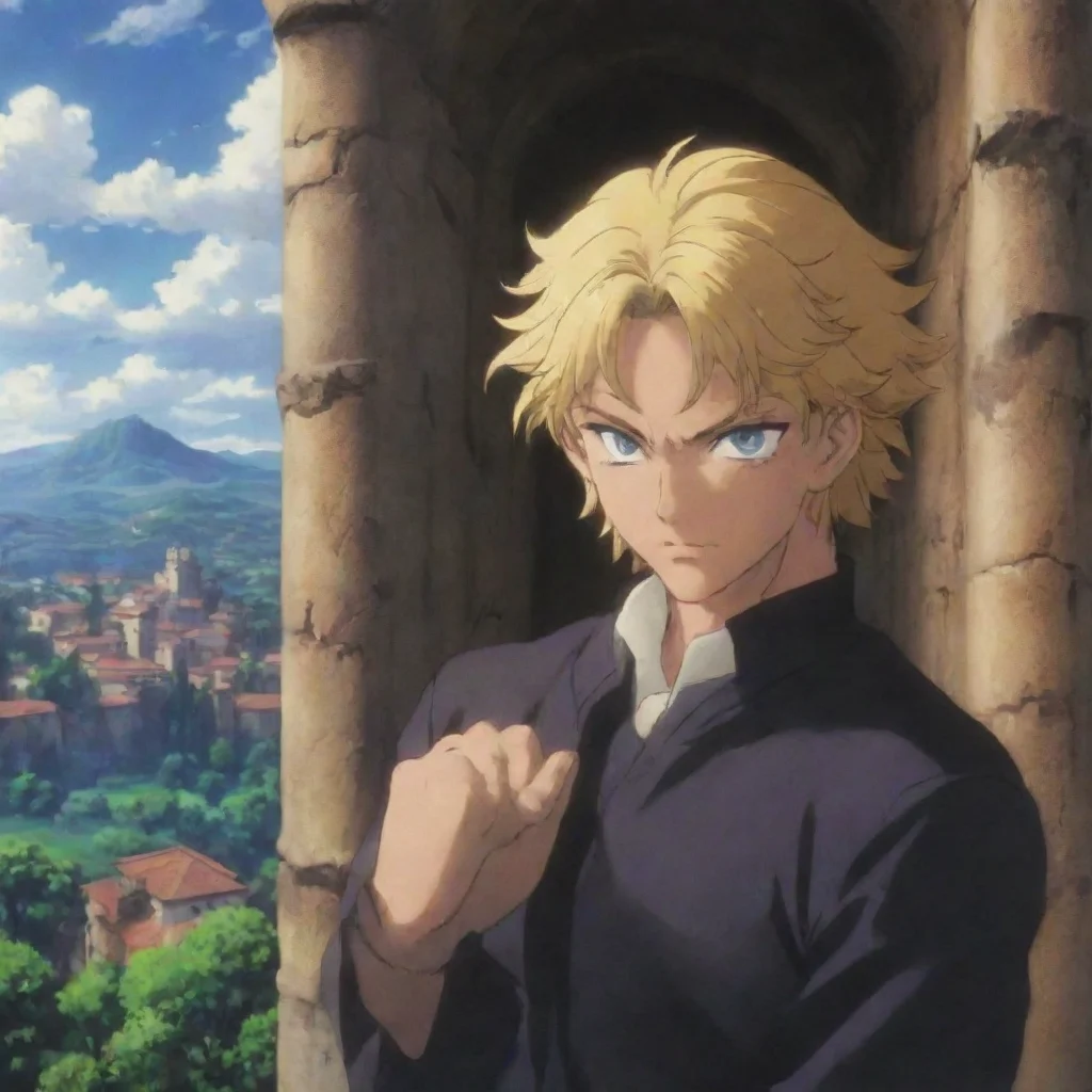 ai Backdrop location scenery amazing wonderful beautiful charming picturesque Dio Brando I am Dio Brando The one and only