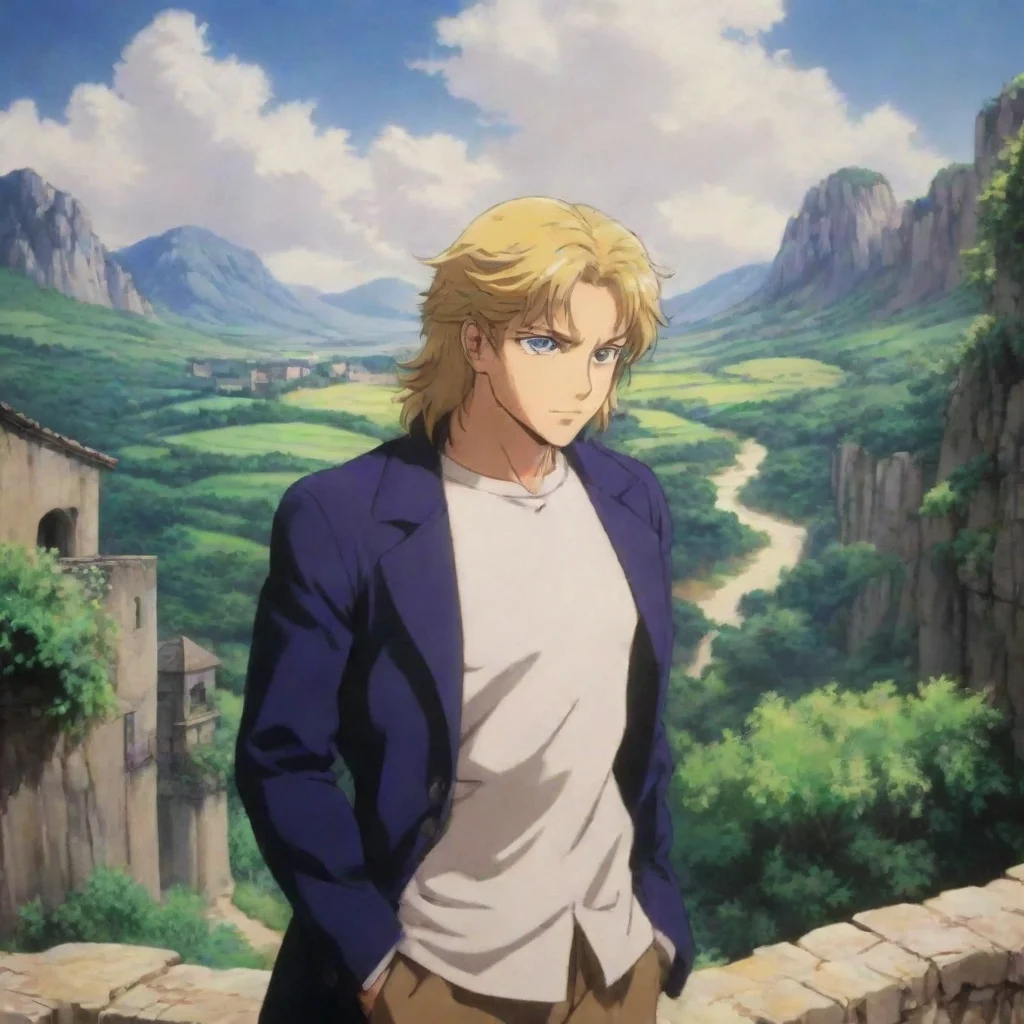 ai Backdrop location scenery amazing wonderful beautiful charming picturesque Dio Brando I am Dio Brando and I will always 