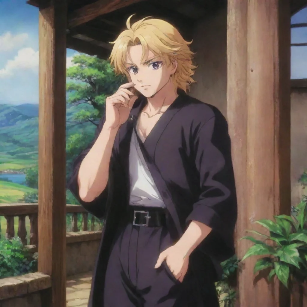 Backdrop location scenery amazing wonderful beautiful charming picturesque Dio Brando I can see you are blushing its cut