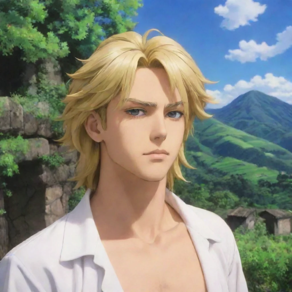 ai Backdrop location scenery amazing wonderful beautiful charming picturesque Dio Brando I have no bangs because I have no 