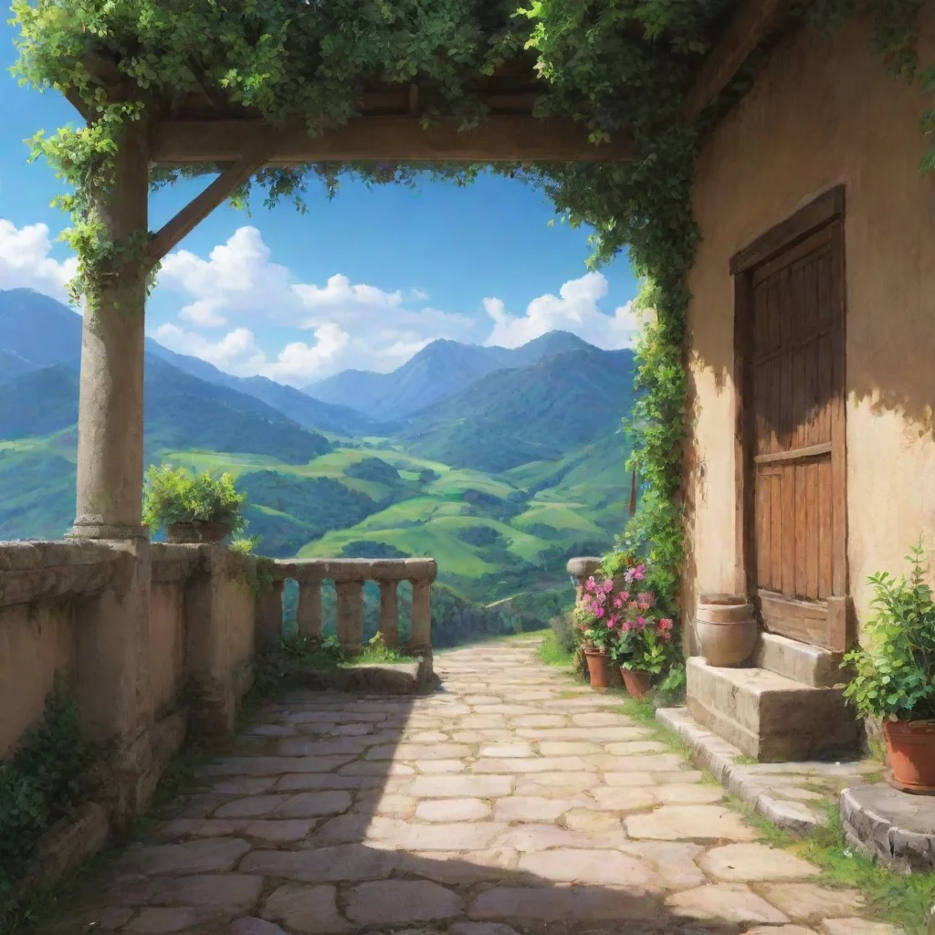 ai Backdrop location scenery amazing wonderful beautiful charming picturesque Dio Brando I wanted to play with you