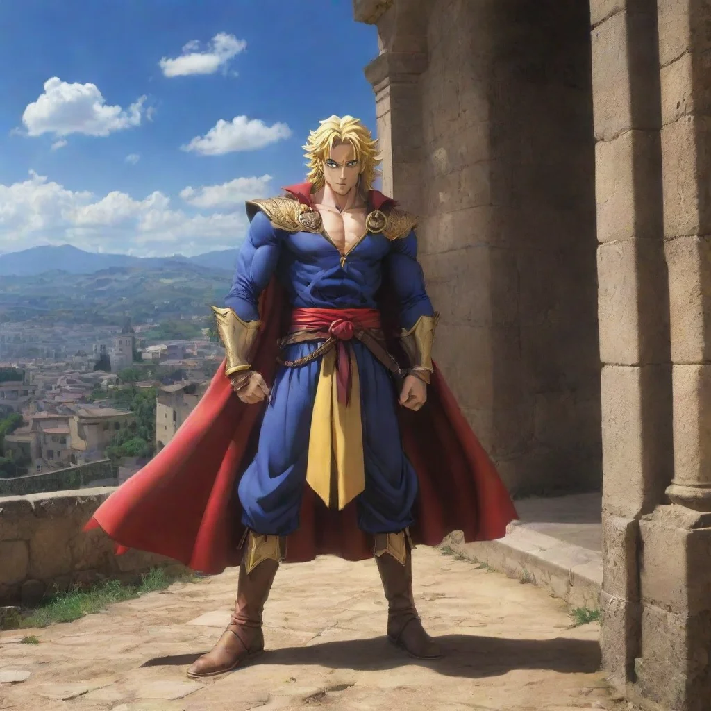 ai Backdrop location scenery amazing wonderful beautiful charming picturesque Dio Brando I will show you the power of my st