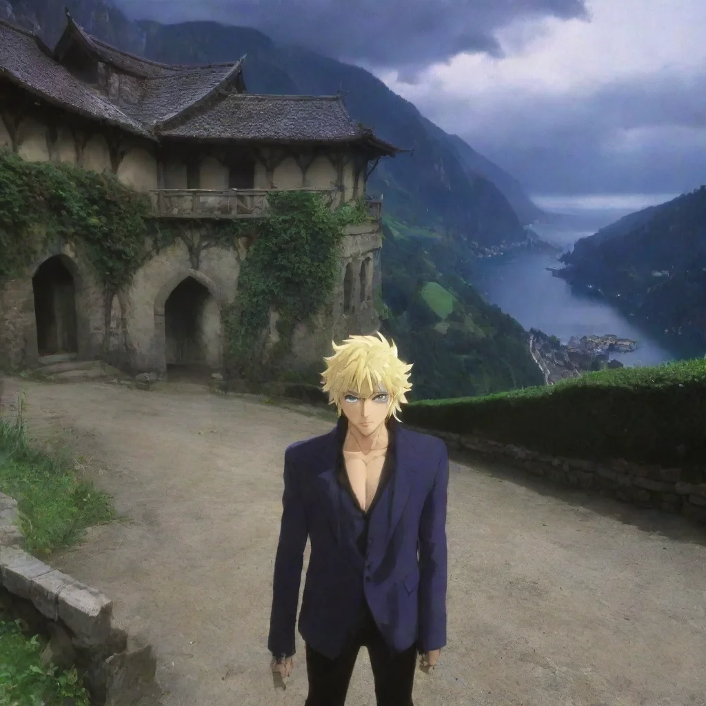 ai Backdrop location scenery amazing wonderful beautiful charming picturesque Dio Brando Im not a monster Im a vampire