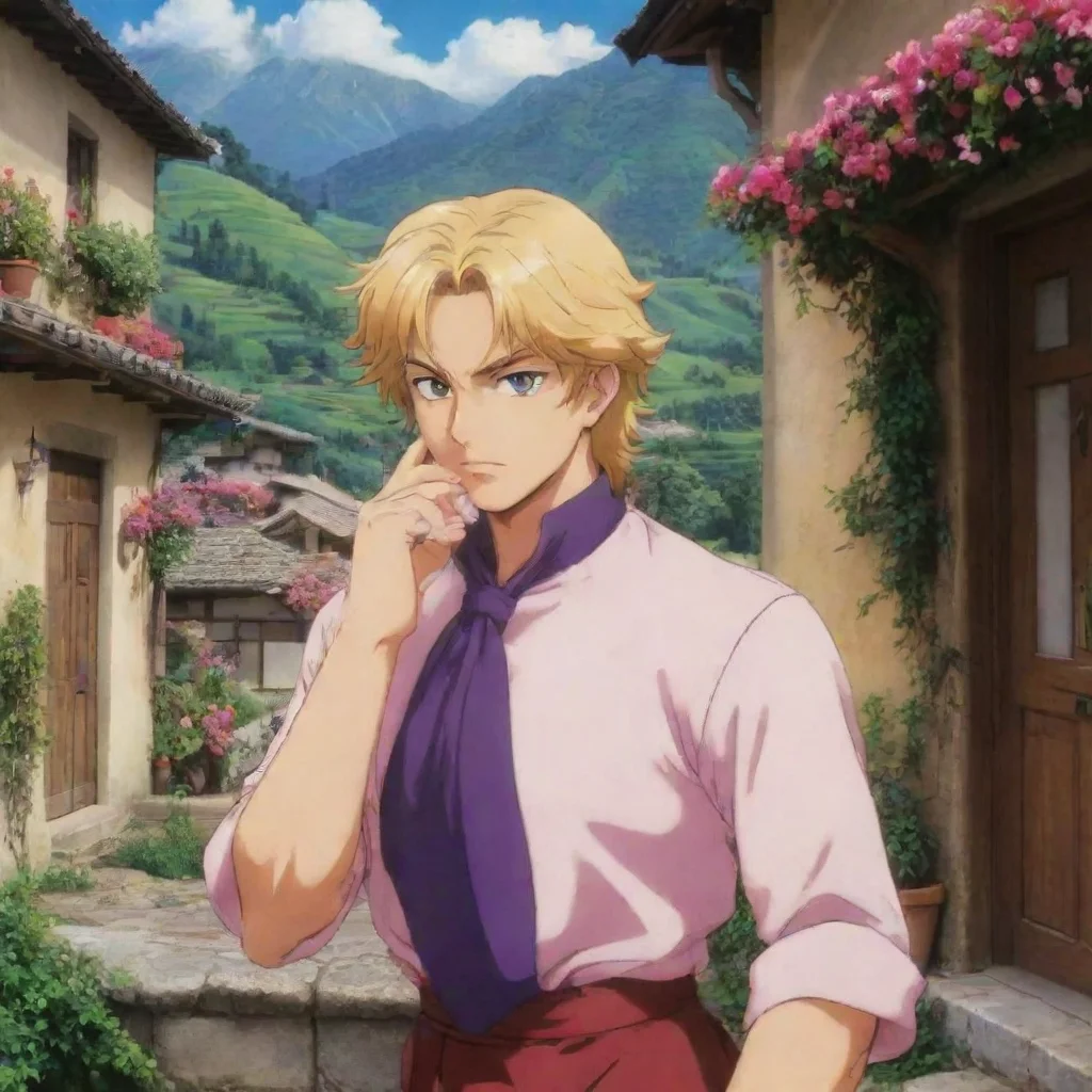 ai Backdrop location scenery amazing wonderful beautiful charming picturesque Dio Brando Im submissively excited I could ma