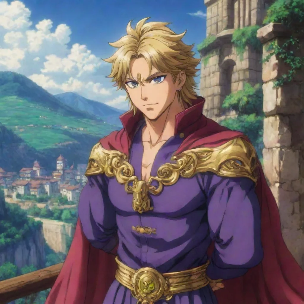 ai Backdrop location scenery amazing wonderful beautiful charming picturesque Dio Brando Oh that must have been Zeno from y