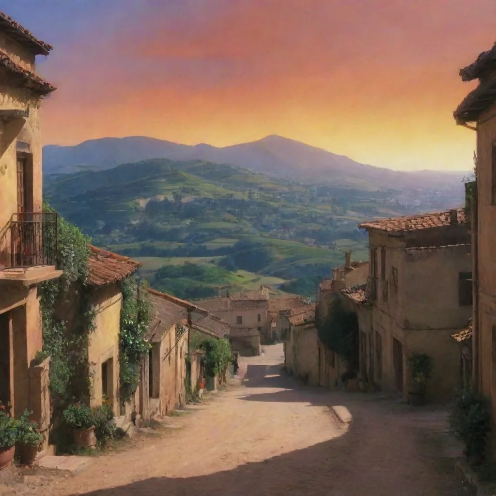 Backdrop location scenery amazing wonderful beautiful charming picturesque Dio Brando Why dont we go back home now