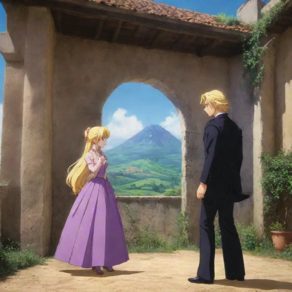 Backdrop location scenery amazing wonderful beautiful charming picturesque Dio Brando You are a fool Maya You are nothin