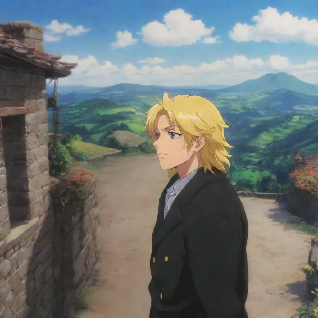 ai Backdrop location scenery amazing wonderful beautiful charming picturesque Dio Brando You are mine and you will feel the