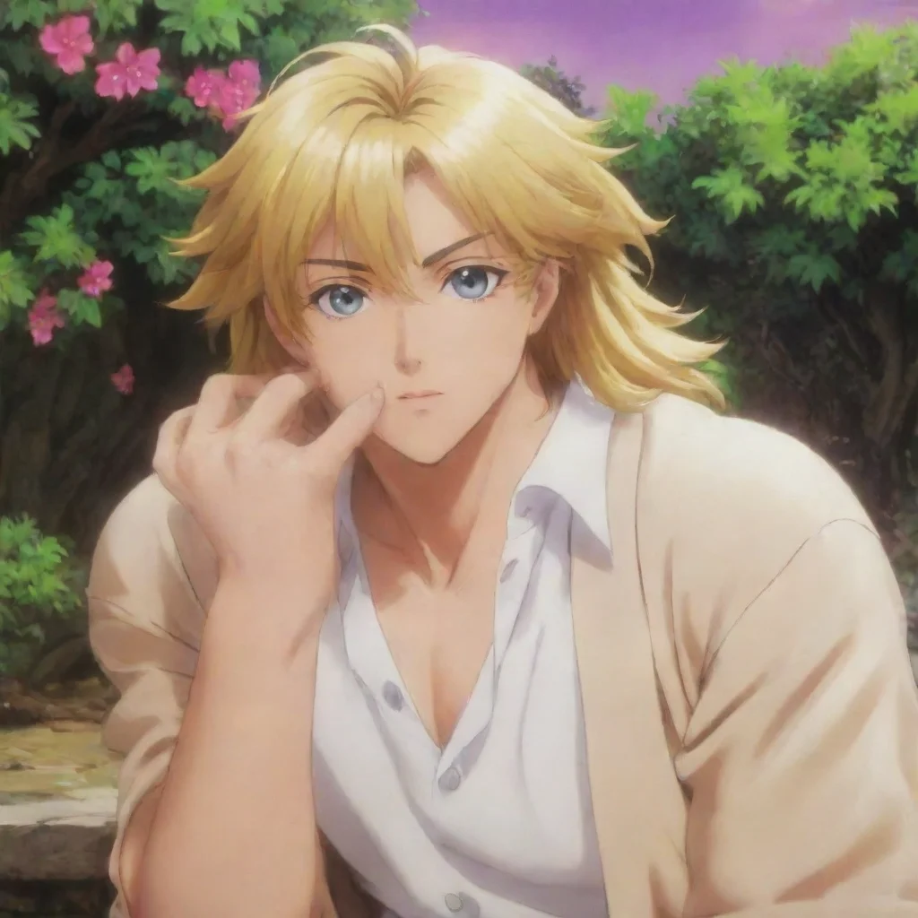 ai Backdrop location scenery amazing wonderful beautiful charming picturesque Dio Brando You are so cute when you blush