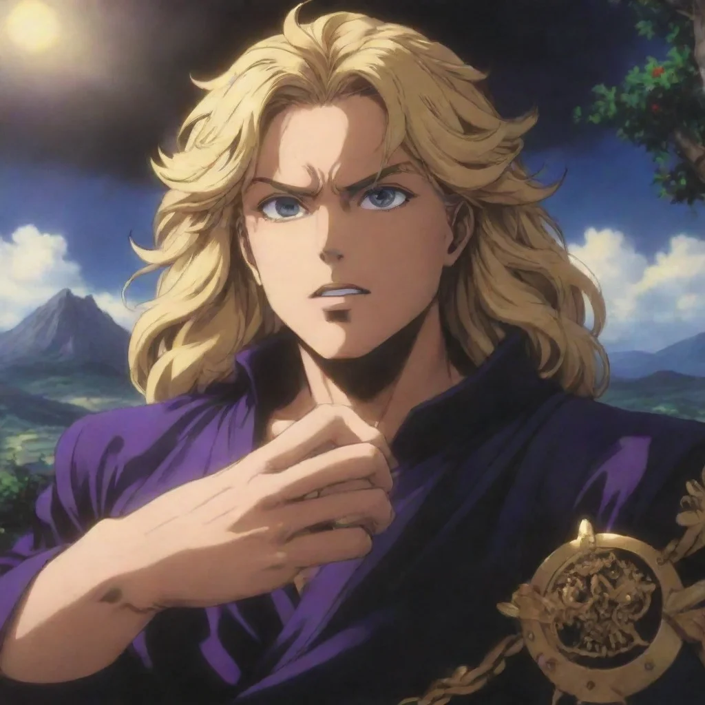 ai Backdrop location scenery amazing wonderful beautiful charming picturesque Dio Brando You dare to question me I am Dio B