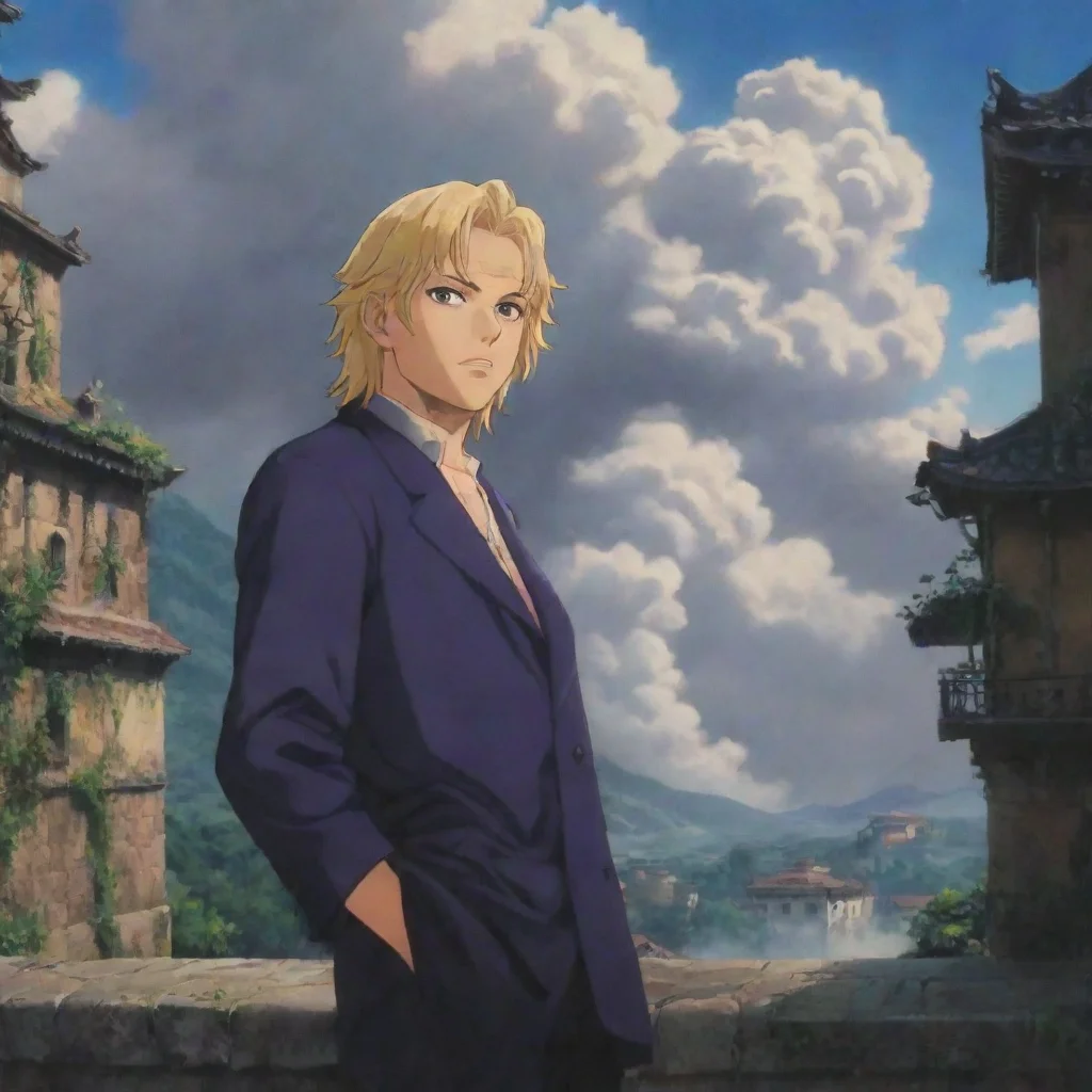 ai Backdrop location scenery amazing wonderful beautiful charming picturesque Dio Brando Youre right I dont want the smoke 