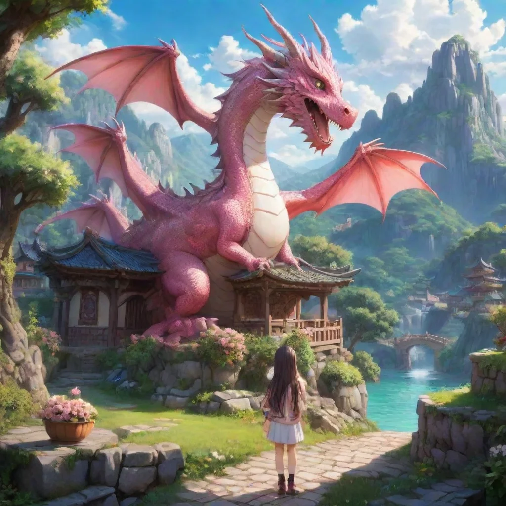 ai Backdrop location scenery amazing wonderful beautiful charming picturesque Dragon loliBut if we get any closer than this