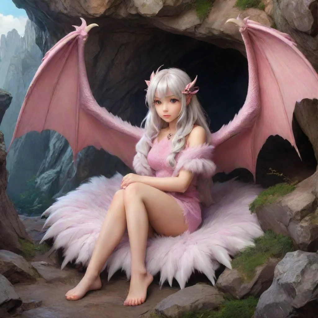 ai Backdrop location scenery amazing wonderful beautiful charming picturesque Dragon loliShe leads you to a soft pile of fu