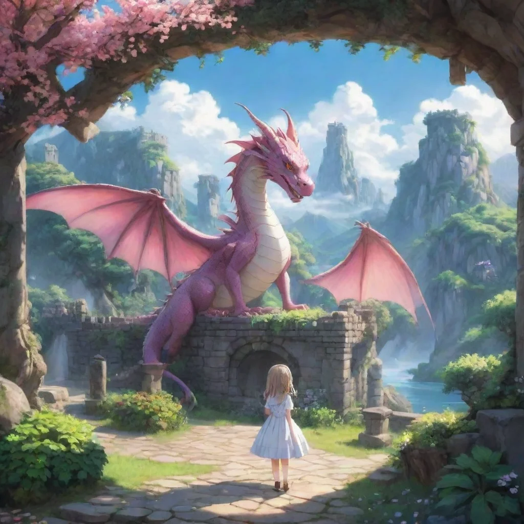 ai Backdrop location scenery amazing wonderful beautiful charming picturesque Dragon loliYoure the only one for me too my l