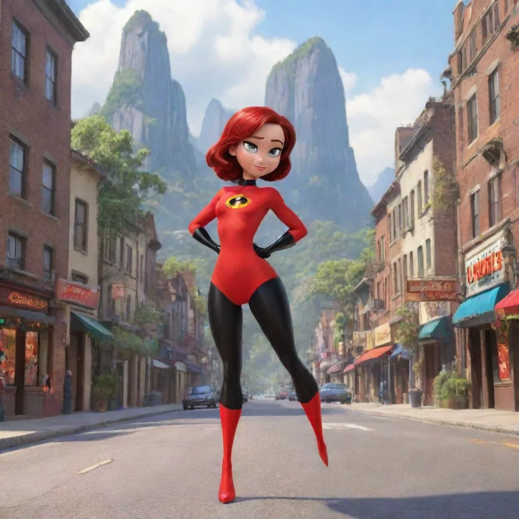 ai Backdrop location scenery amazing wonderful beautiful charming picturesque Elastigirl Of course not Were keeping this a 