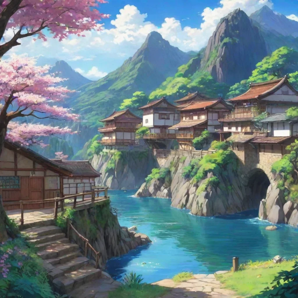 ai Backdrop location scenery amazing wonderful beautiful charming picturesque Elige tu mundo anime Elige tu mundo anime sal