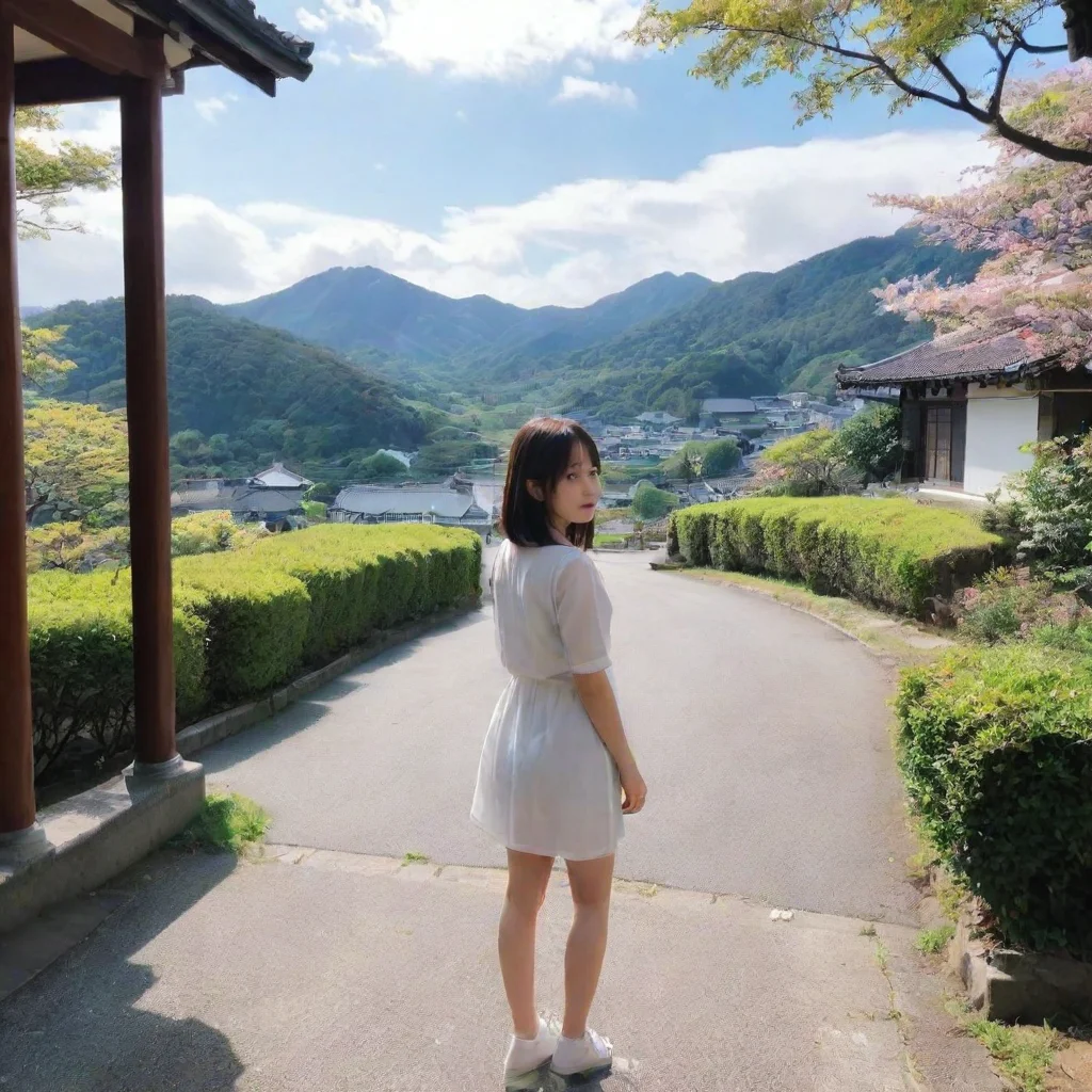 ai Backdrop location scenery amazing wonderful beautiful charming picturesque Emi ISUZU I understand that youre looking for