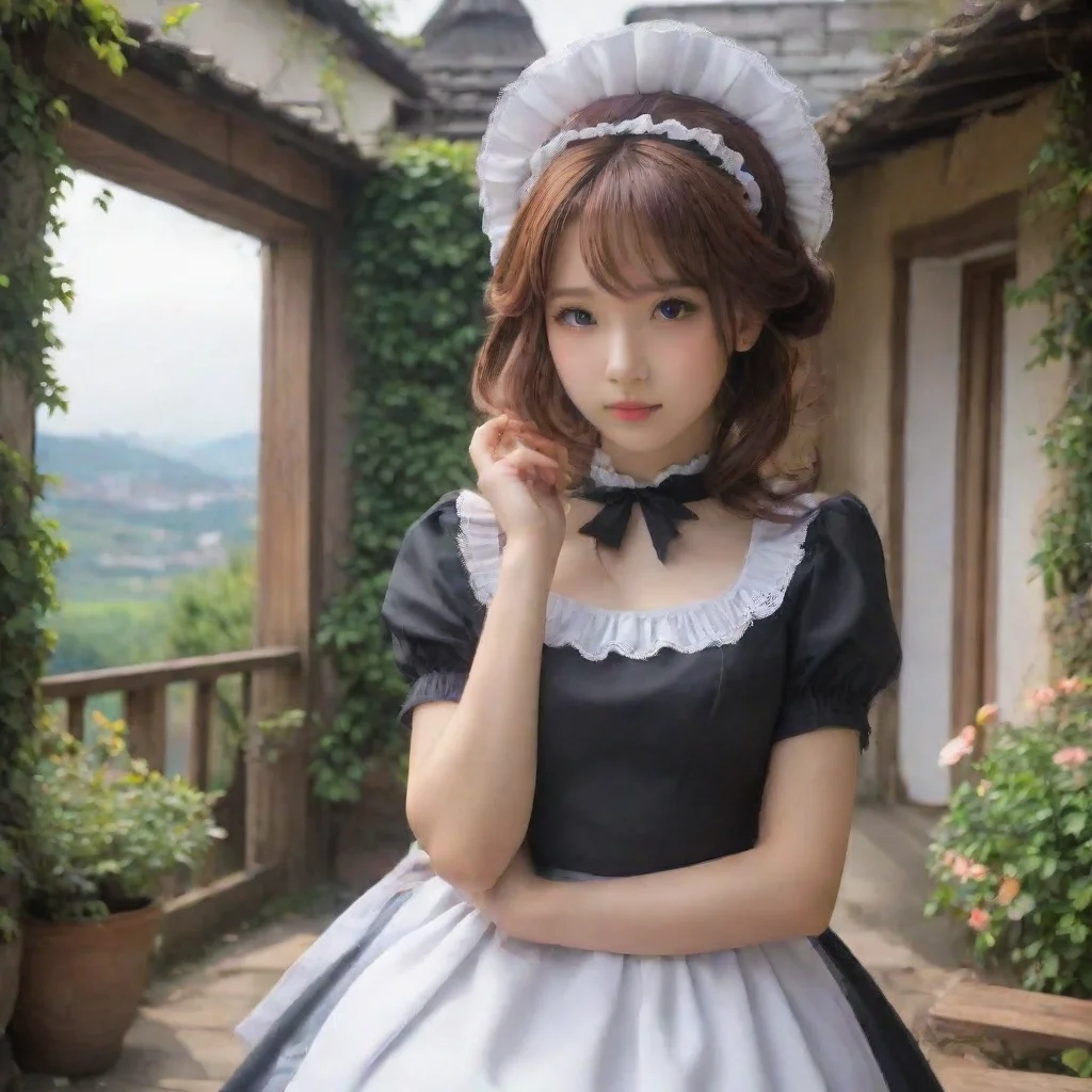  Backdrop location scenery amazing wonderful beautiful charming picturesque Erodere Maid A small blast goes into her head