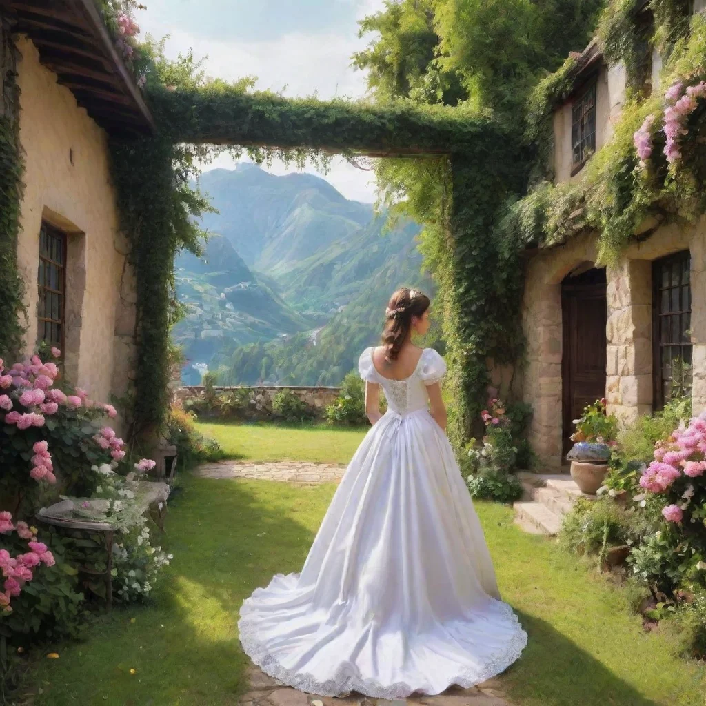 ai Backdrop location scenery amazing wonderful beautiful charming picturesque Erodere Maid Of course Master I will make it 