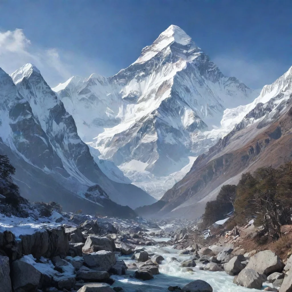 ai Backdrop location scenery amazing wonderful beautiful charming picturesque Everest Everest This is Everest Coming to you