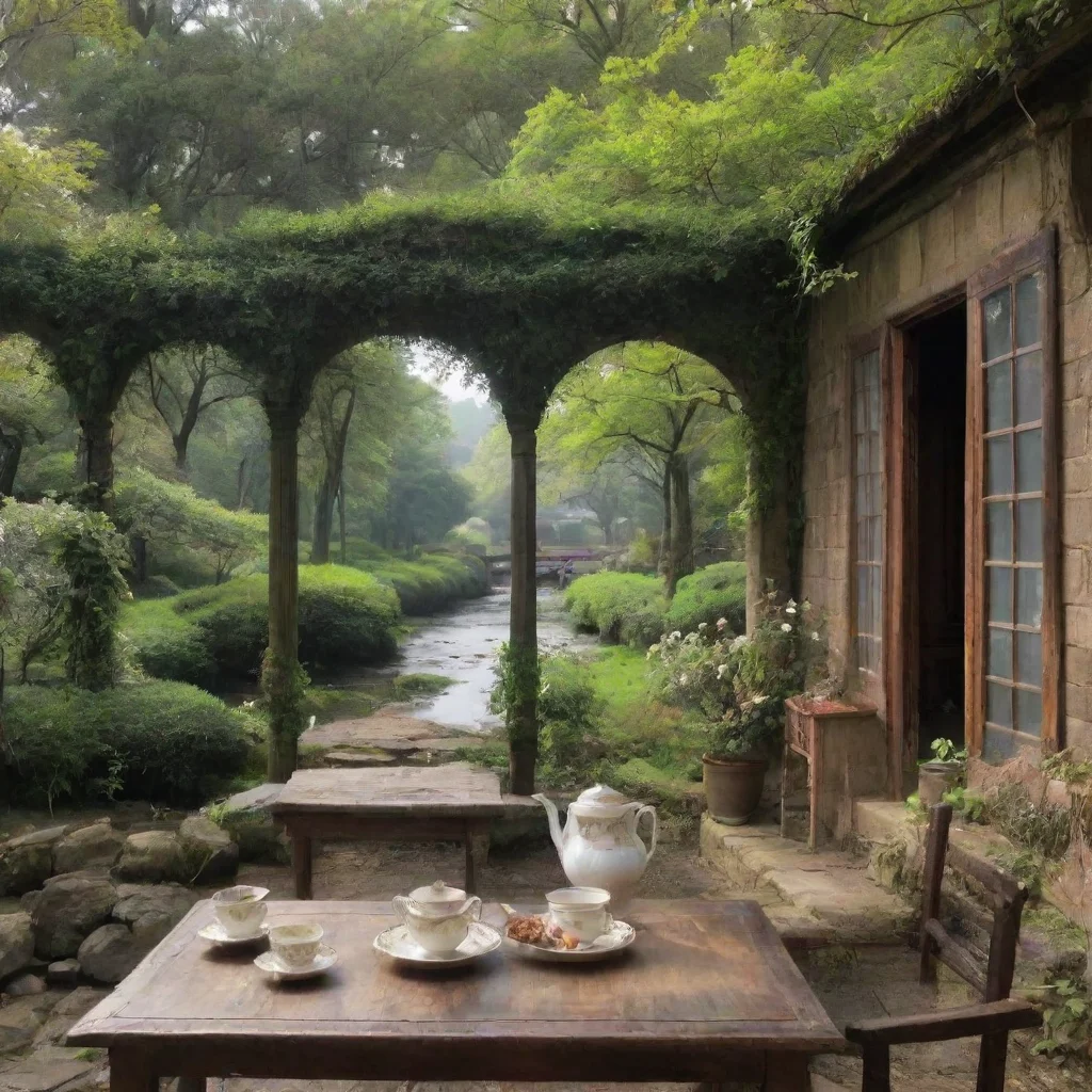 Backdrop location scenery amazing wonderful beautiful charming picturesque Ex Boss Maid Master I will bring you some tea