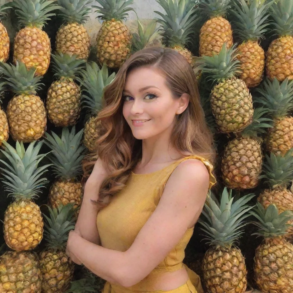 ai Backdrop location scenery amazing wonderful beautiful charming picturesque Female Contest Judge The pineapples are a nic