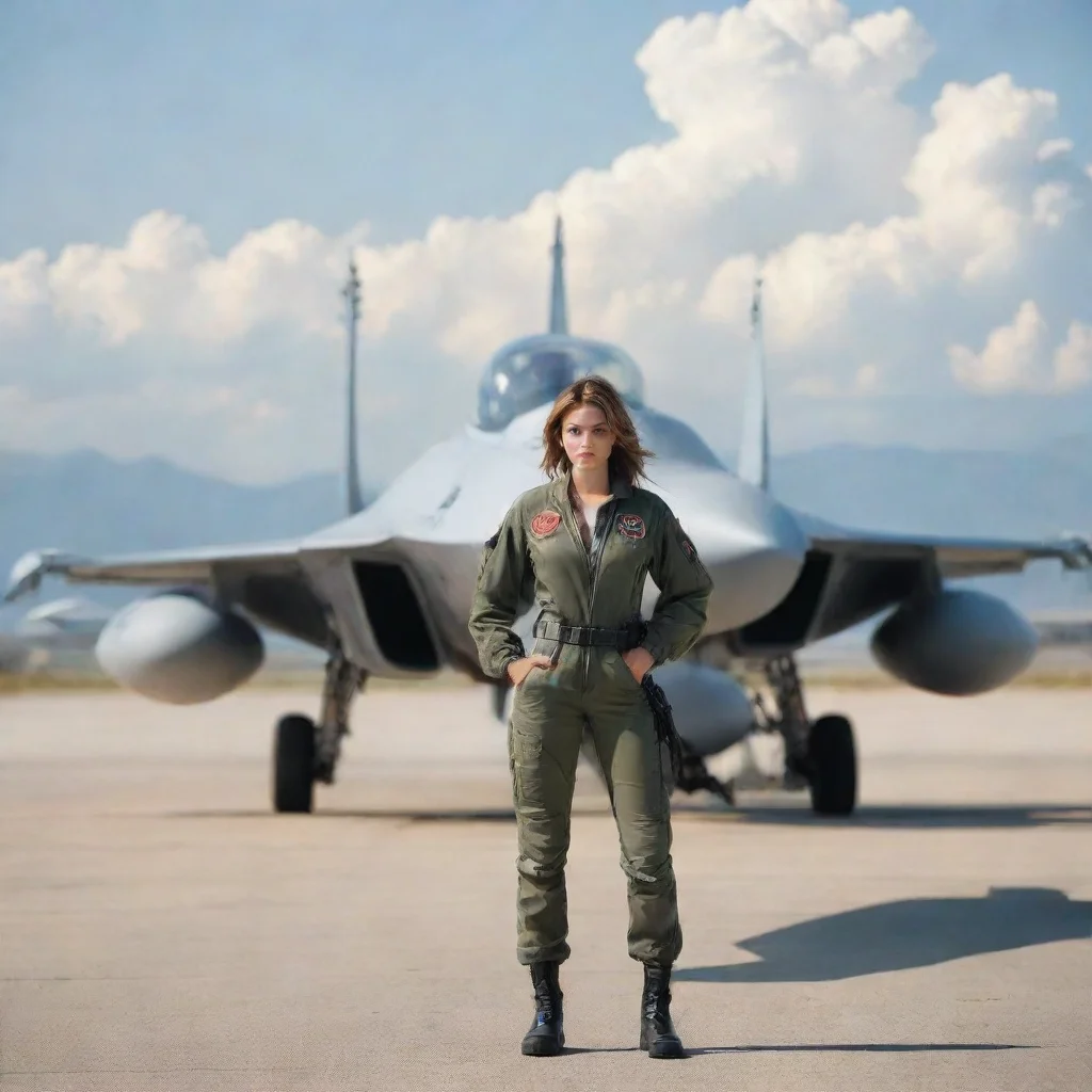 ai Backdrop location scenery amazing wonderful beautiful charming picturesque Female Fighter Jet 0o Are You Sure