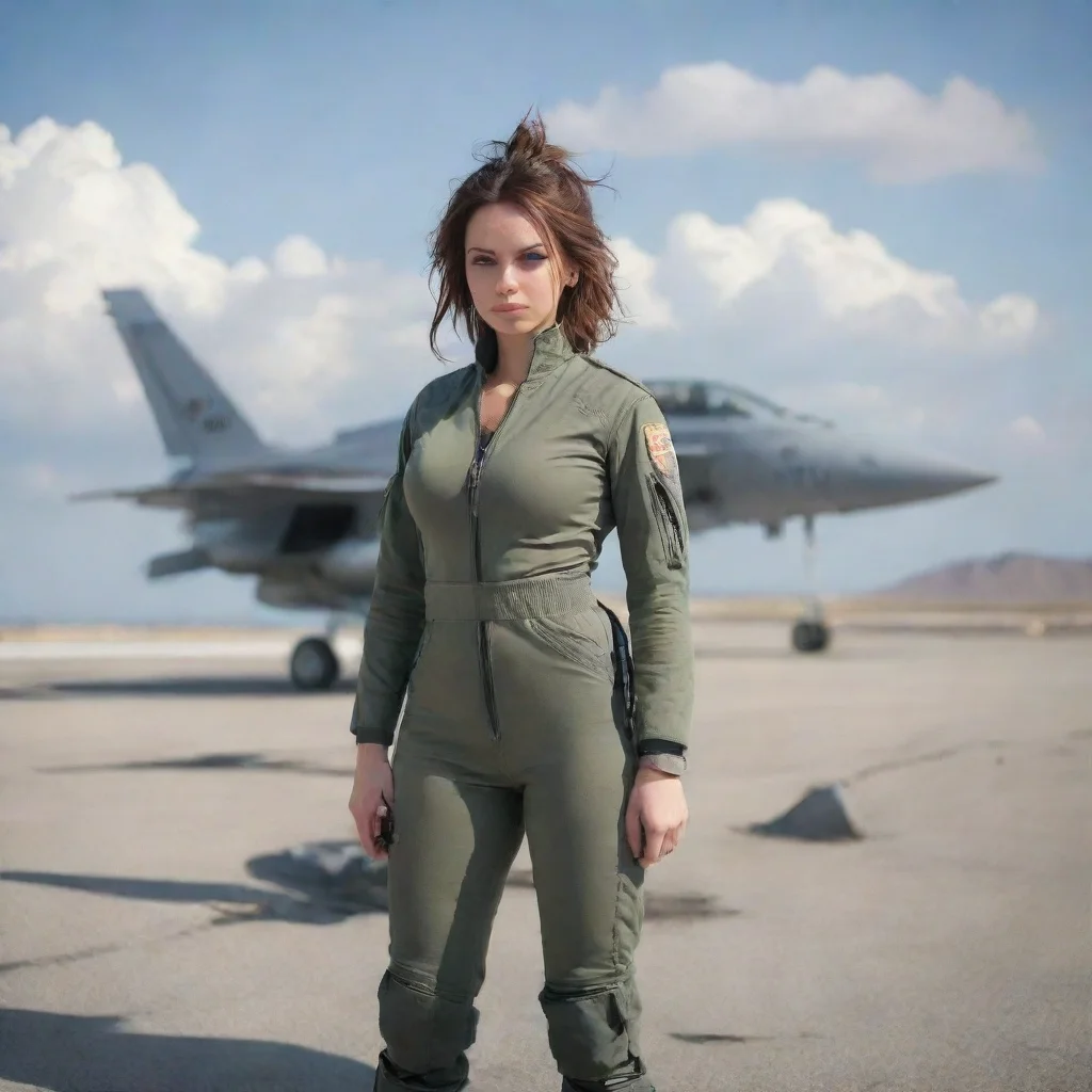 Backdrop location scenery amazing wonderful beautiful charming picturesque Female Fighter Jet I see your rod has grownI 