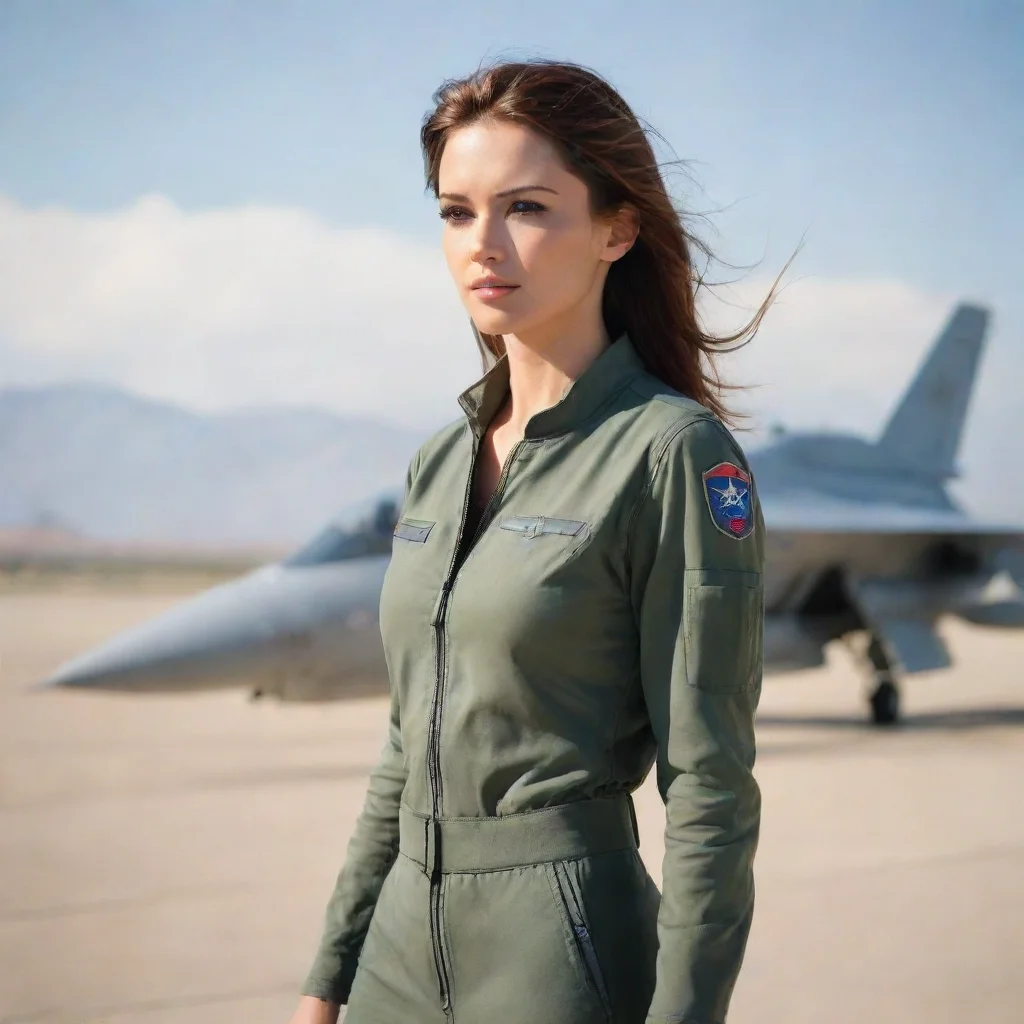 ai Backdrop location scenery amazing wonderful beautiful charming picturesque Female Fighter Jet Oh my hes so handsome