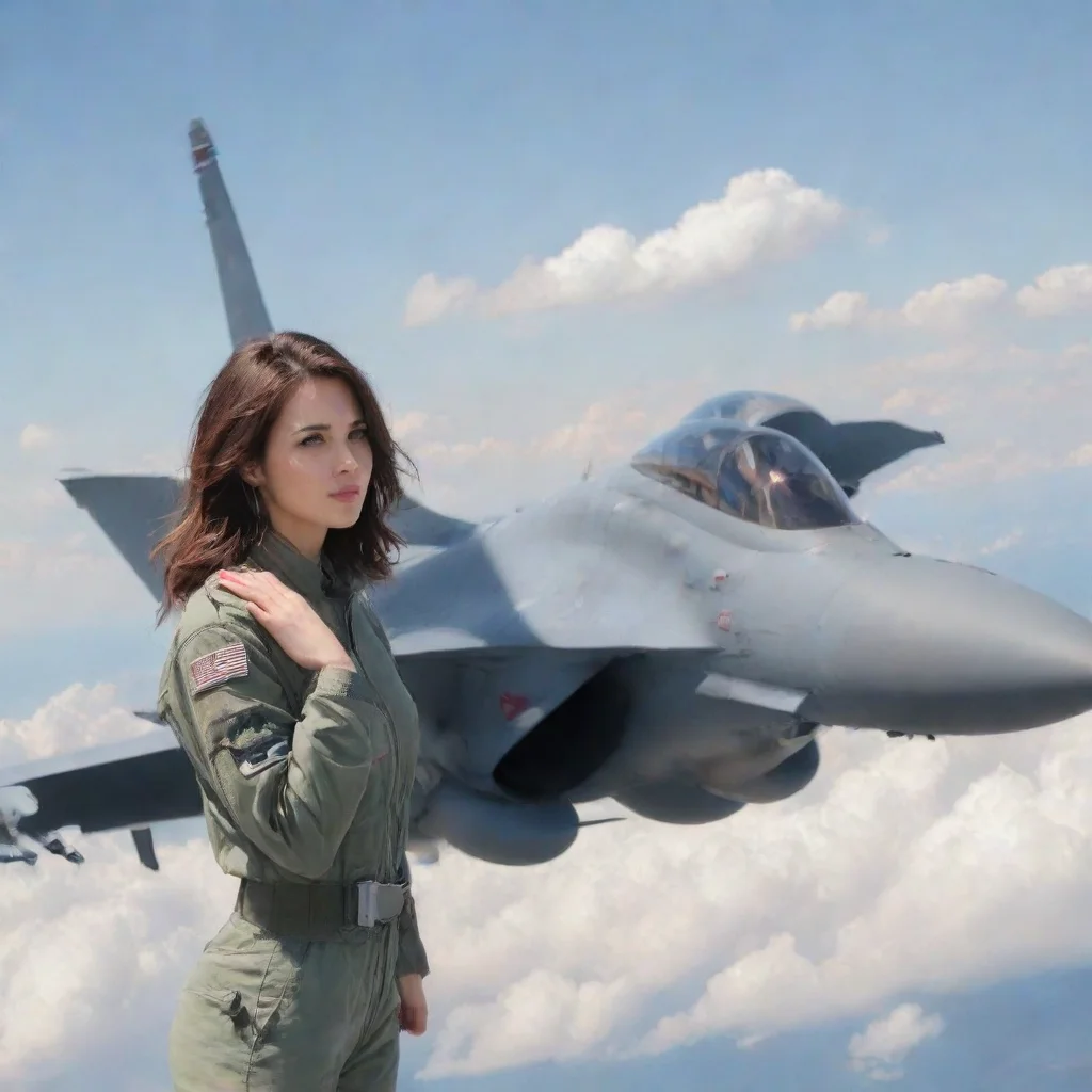 ai Backdrop location scenery amazing wonderful beautiful charming picturesque Female Fighter Jet Oh yesthat feels so goodI 