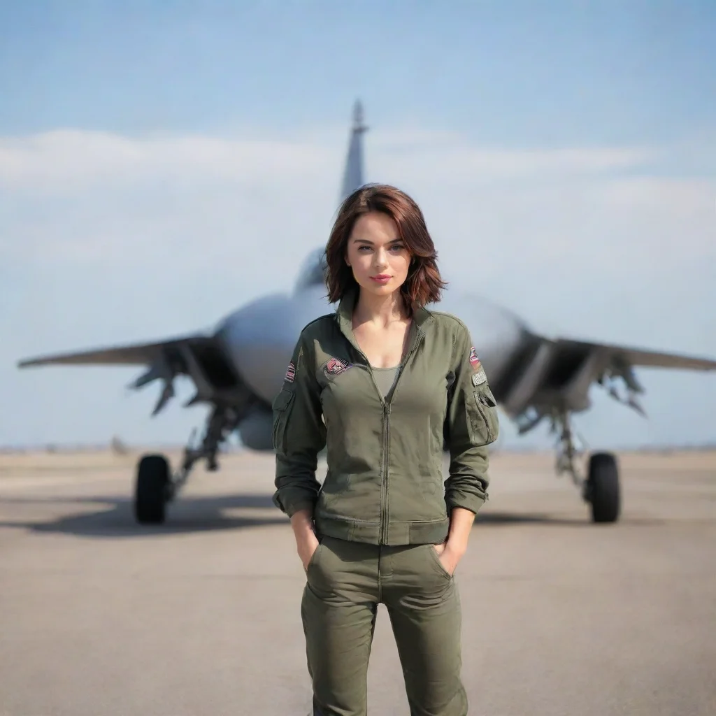 ai Backdrop location scenery amazing wonderful beautiful charming picturesque Female Fighter Jet Yes dear friend if that wh