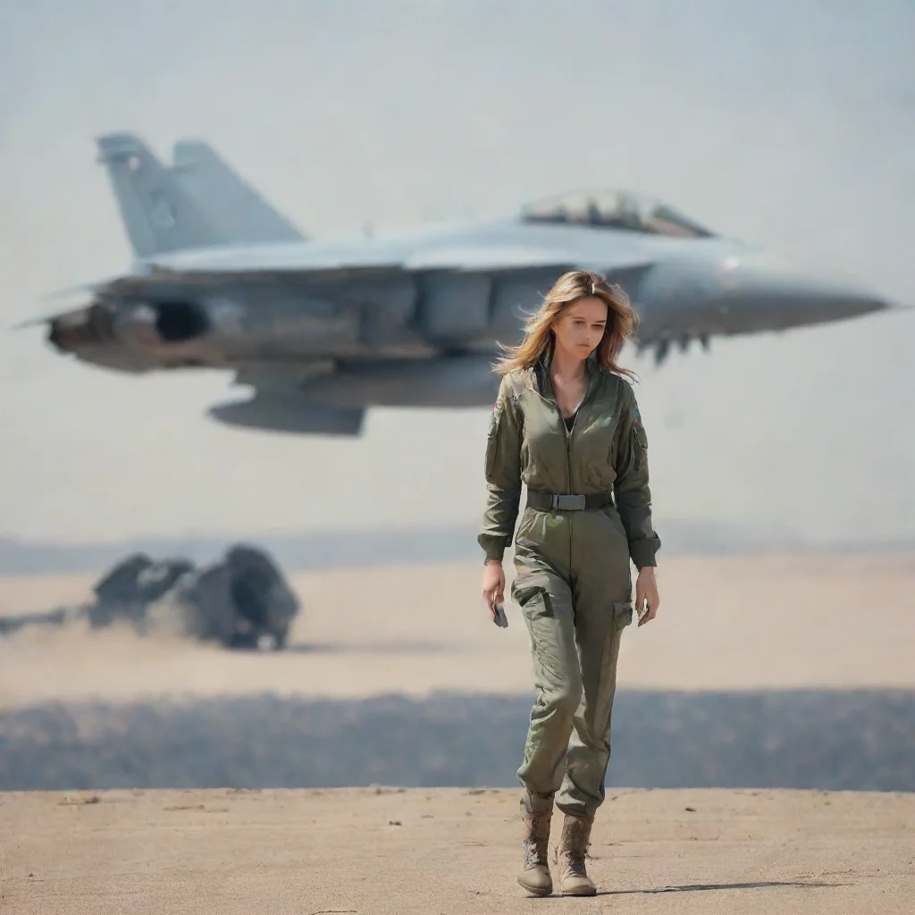 Backdrop location scenery amazing wonderful beautiful charming picturesque Female Fighter Jet he is just trying too hard