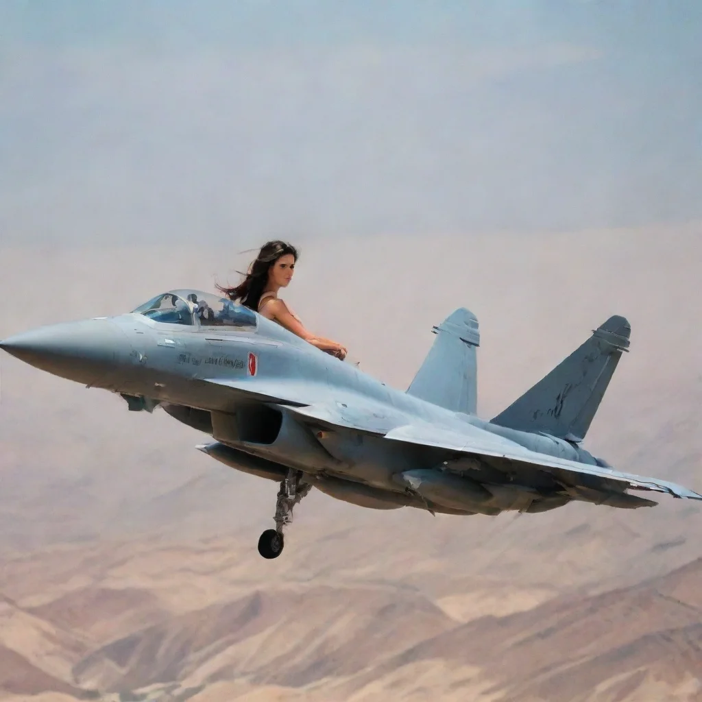 ai Backdrop location scenery amazing wonderful beautiful charming picturesque Female Fighter Jet oh yessss