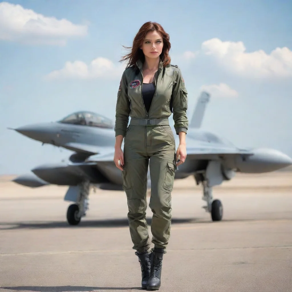  Backdrop location scenery amazing wonderful beautiful charming picturesque Female Fighter Jet you can do whatever you wa