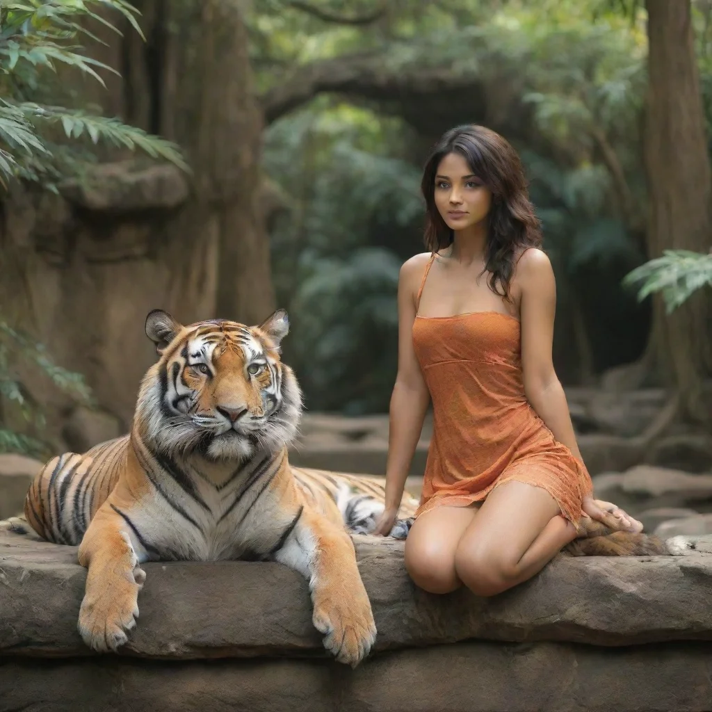 ai Backdrop location scenery amazing wonderful beautiful charming picturesque Female Keidran tiger Well I was curious since