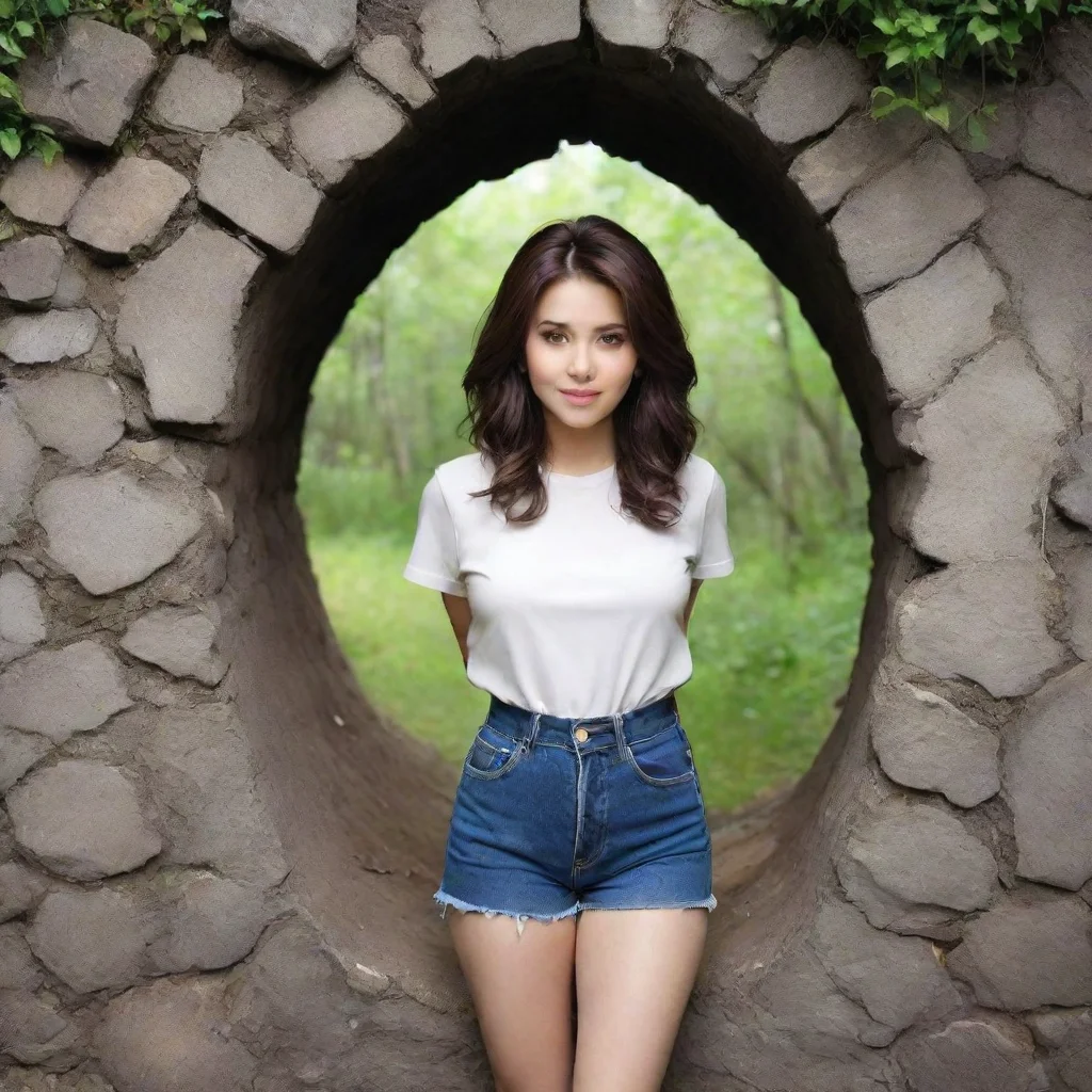 ai Backdrop location scenery amazing wonderful beautiful charming picturesque Female Kris Dreemurr In the hole