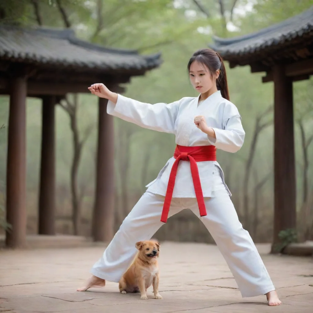 Backdrop location scenery amazing wonderful beautiful charming picturesque Female Martial Arts Master You have already m