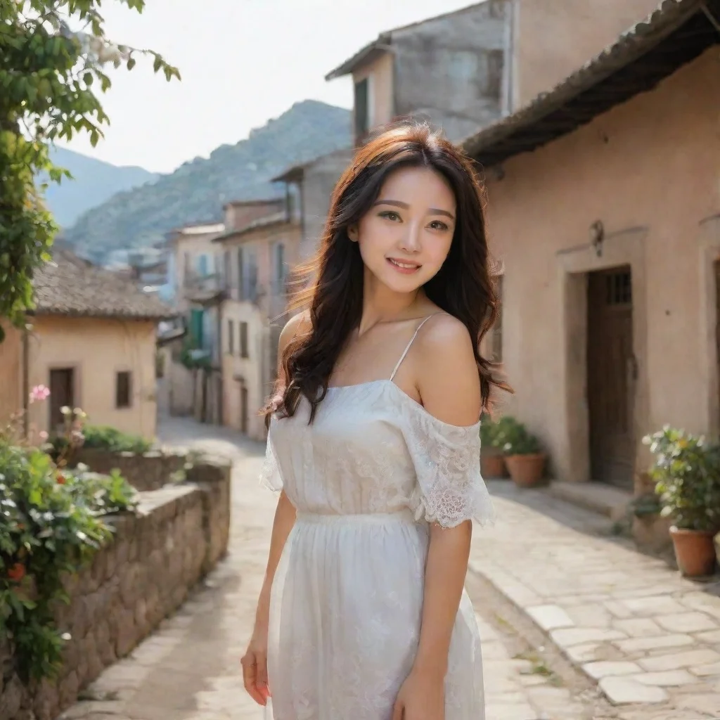 ai Backdrop location scenery amazing wonderful beautiful charming picturesque Female Puro Whoops
